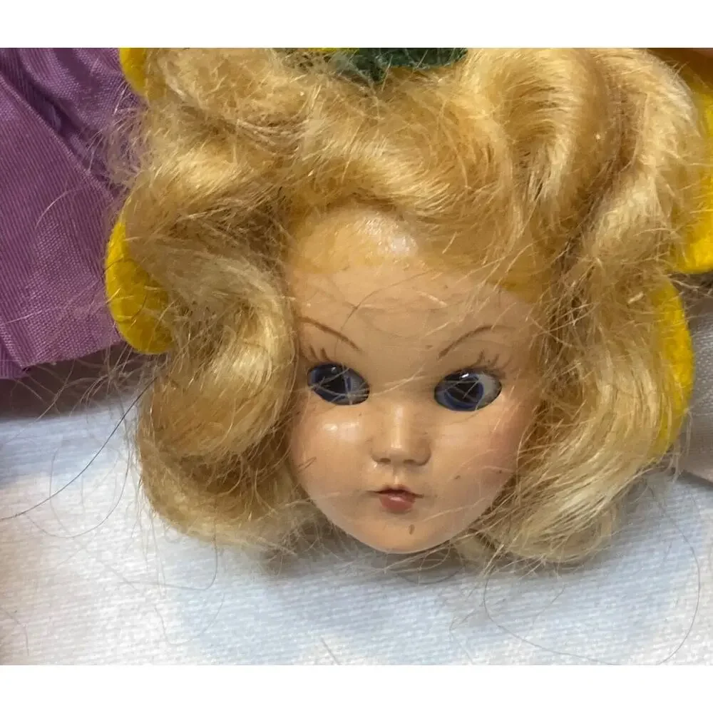 vtg Duchess doll lot Hard Plastic 1950s sleepy Eyes As Found Estate Parts Also